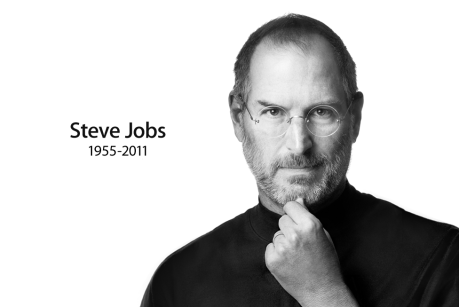 Image via Apple.com and copyright 2011 Apple Computers Inc. Steve Jobs died on 5th October 2011 from Cancer
